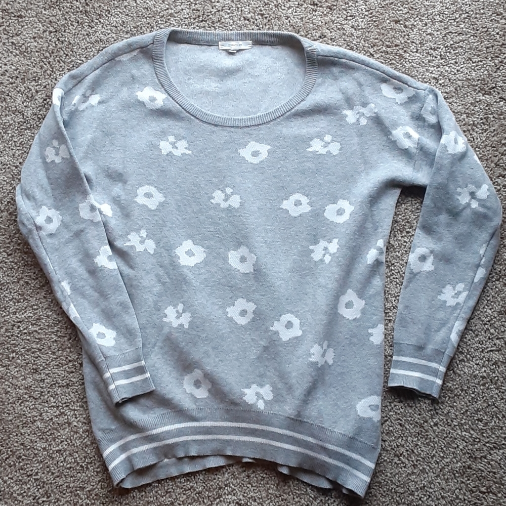 Womens Grey Sweater